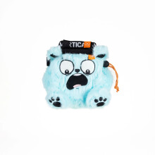 (Chalk bag only) YY Vertical Bear Chalk Bag - Fun Climbing Chalk Bag (Wide Opening, Adjustable Belt)