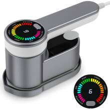 AUAUY Travel Steamer for Clothes, 1200W Portable Mini Steam Iron-6 Intelligent Ironing Modes
