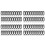 80 Pcs Assorted Key ID Label Tags Split Ring Keyring Keychain (Black) 1