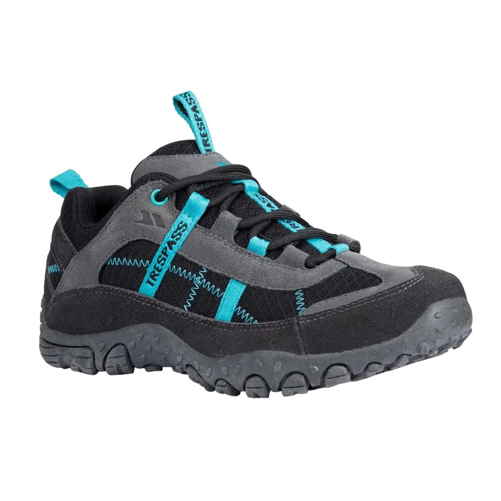 Trespass (5 Uk, Charcoal/Teal) Womens/Ladies Fell Lightweight Walking Shoes