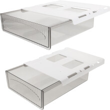 2 Stks Home Onder Bureau Lade Organizer Opbergdoos