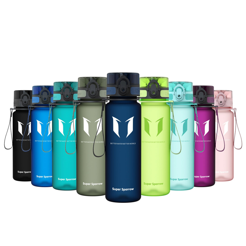 Super Sparrow Water Bottle Kids 500ml â Non-Toxic BPA Free & Eco-Friendly Tritan Co-Polyester Plastic Sports Water Bottle for Running, Fitness-image-OPC-PVWFTXR-NEW