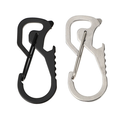 2St Karabijnhaken Multifunctioneel Outdoor Sleutelhanger