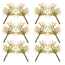 30 Stuks Model Bladeren Voor Zandtafel Landschap