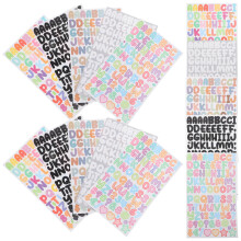 Letter Nummer Stickers Papier 45 Vel 1,5x1x0,1 Inch