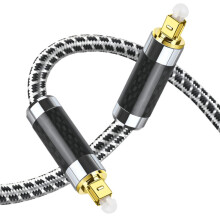 Zwarte Optische Audio Kabel Fiber Digital Kabel Voor Speaker