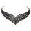 zwarte kristallen kroon tiara bruids haaraccessoire 1