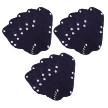 15St Wasbare Donkerblauwe Hard Hat Sweatbands Ademend En Herbruikbaar