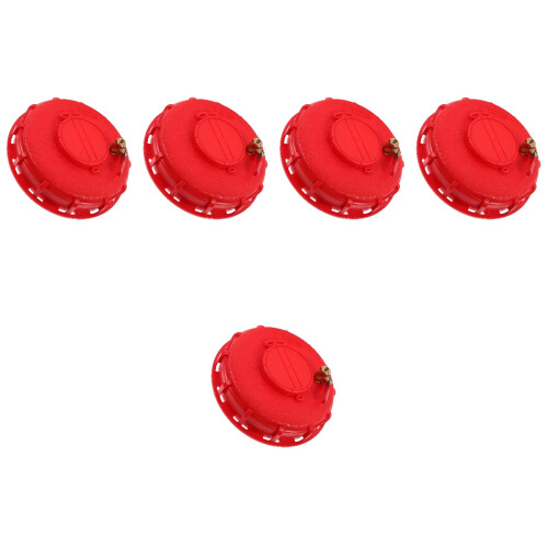 5Stk Rote Schraubdeckel Für -Eimer, & Robust