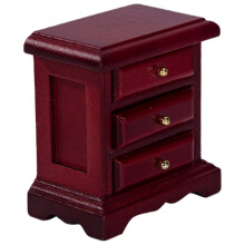 Bedside Table Model Mini Kastje Poppenhuis Meubels Accessoires