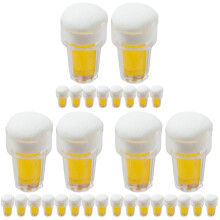 30Pièces Mugs Miniature Résine Accessoires Photo Décoratif
