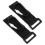 2St Zwarte Kinderwagenclips Van Nylon, En Stevig 1