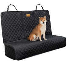 Dog Car Seat Cover (Universal: 133cm) - Waterproof, Non-slip & Scratch-Proof - Not Isofix Compatible