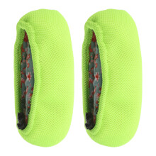 2St Duurzame Lichtgroene Onderarm Pads Met Katoenen
