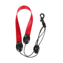 Rood Nylon Sax Draagriem Sterk Verstelbaar Praktisch Accessoire