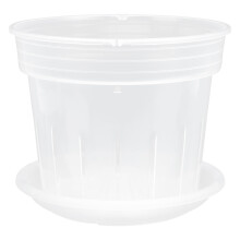 2Ensembles Pots À Orchidées En Plastique Ventilés Pour