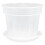 2Ensembles Pots À Orchidées En Plastique Ventilés Pour 1