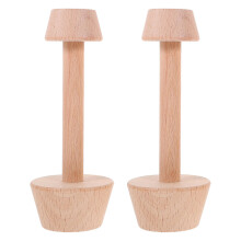 2St Dubbele Kant Tart Tamper Khaki Voor En Desserts