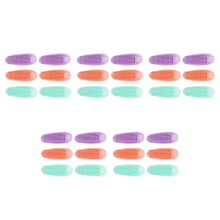 30Pièces Clips Volume Radicaux Bouclés Matériaux Légers Variés