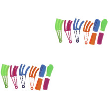 8Pièces Nettoyage Couleurs Variées