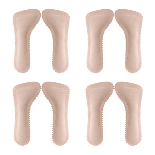 4Paires Minces PU Auto-Adhésifs Pour Talons Sandales