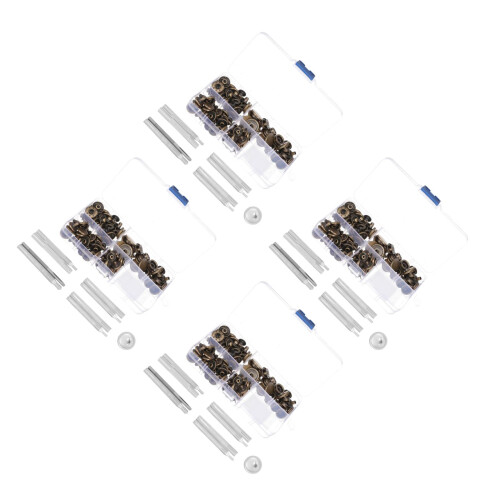 160Ensembles Boutons Pour Jeans Cuir Kit Outils