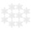 Xmas Patch Wit Katoen 10 Stuks 2,6x2,6x0,4 Inch 1