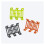 Tractive Rubber Clips x3 for DOG XL Adventure Tracker (Multiple Colors) 1