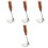 4Stk Handlicher Kartoffelstampfer Mit Langlebigem Holzgriff 1