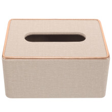 Napkin Dispenser Auto Tissue Houders Leren Servet Opberg