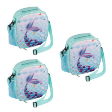 3Pièces Repas Isolé Pour , Compartiments , Coloré