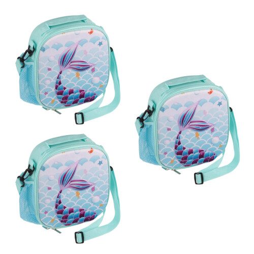 3Pièces Repas Isolé Pour , Compartiments , Coloré