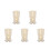 5Paires Couvre-Bottes Court Clair Pour 1