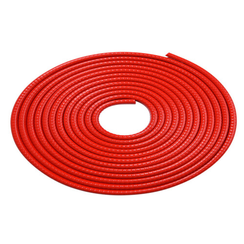 Rood Pvc+ijzer Auto Beschermstrips Anti-Botsrand