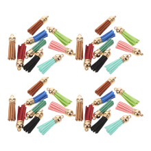 60St Handtas Hanger Kwastje Multi Kleuren Kunstsuède Accessoire