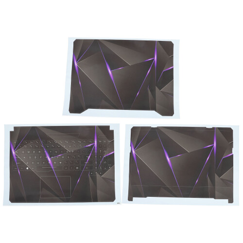 1Set Notebook Schutzfolie Mit Keyboard Cover Schwarz Aus PVC