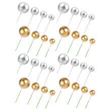 108 Stuks Mini Ballonnen Cake Topper Stokjes Voor Feest Decoraties