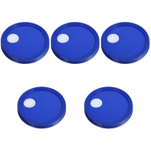 5Stk Blaue Kunststoffeimer Deckel Langlebig Dicht Für Farbe Öl