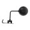 Zwart Aluminium Motorhelm Wandhouder Display Rek 1