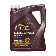 Mannol 5 Litre Legend Extra 0W-30 Engine Oil 7919 API SP ACEA C2 Universal Bi-Synthetic PAO And Ester Technology