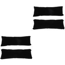 4Pièces Montre Bracelet Noir Protection Douceur Durable