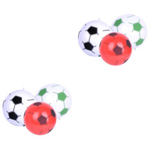 6Pièces Ballons PVC Gonflables Multicolores Loisirs Enfants Fêtes