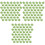 150Pièces Bambou Artificielles Vert Clair Usage 1