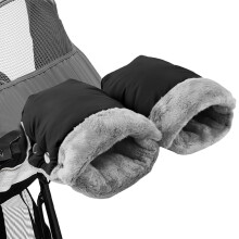 Pram Gloves for Stroller, Universal Warm Fleece Hand Muff, Waterproof