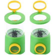 2Pièces Boîtes D'observation Vert Clair Enfants Loupe Et Cage Durable