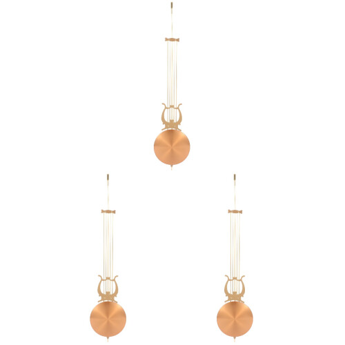 3Pièces Métal Marron Pour Murale Pièces De Rechange