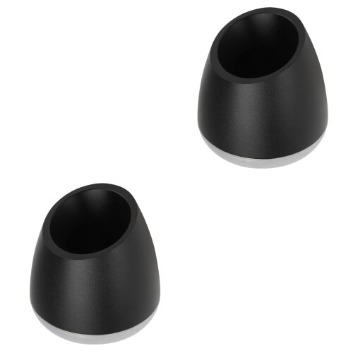 2Pièces Support Rasoir Et Blaireau Noir Résistant Base Antidérapante