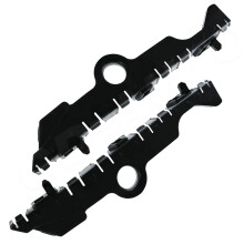 1 Pair Car Front Bumper Cover Guide Bracket Bracket Holder 84624943 84624944 for Silverado 1500 2019-2022