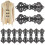 20Paires Boucles Argentées Accessoires Couture Pour Habits 1
