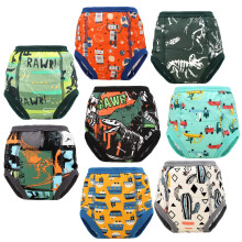 FLYISH DIRECT Potty Training Pants for Boys, Reusable Training Pants for Toddlers, 8 Packs of Absorbent Potty Underwear for Daytime Toilet Training